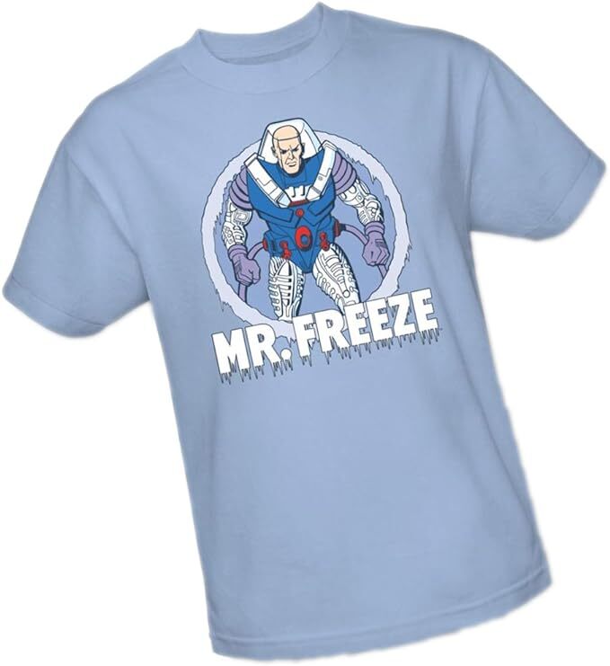 DC Comic "Mr. Freeze' (Batman) Mens Unisex T-Shirt -Available Sm to 4x -new