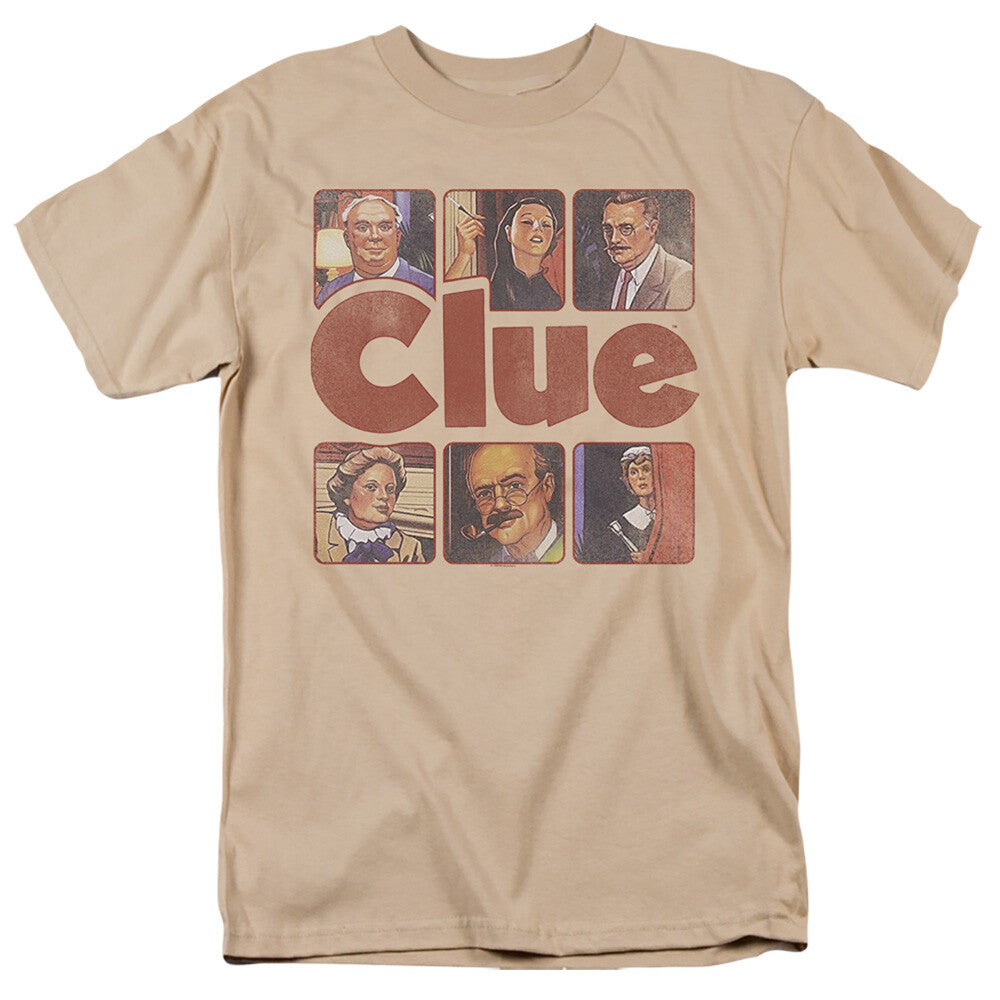 Clue The Game, Hasbro Board Games Mens Unisex T-Shirt - Available Sm to 3x