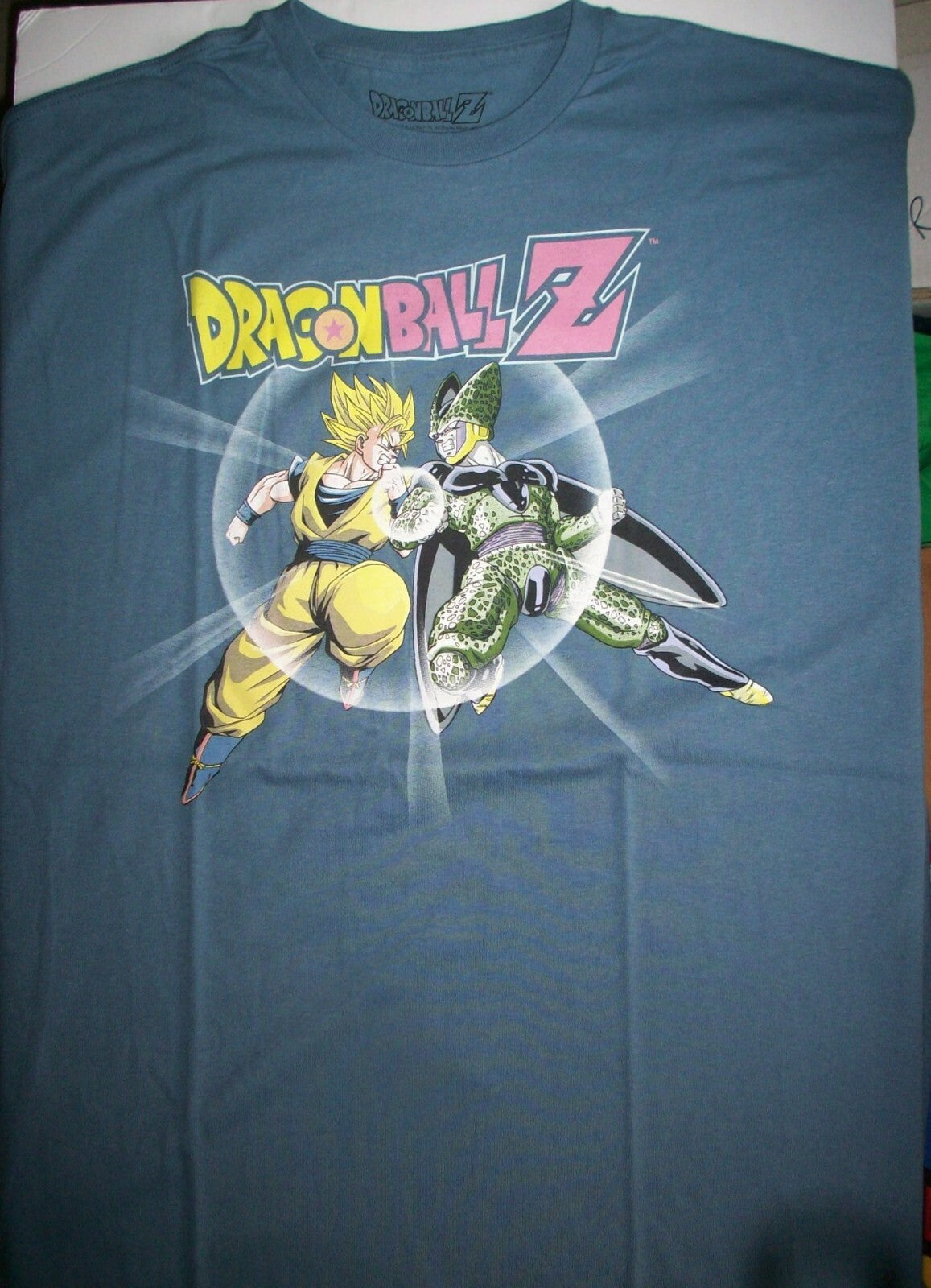 Dragonball Z Vegeta vs Cell Mens 2x Unisex T-Shirt, New