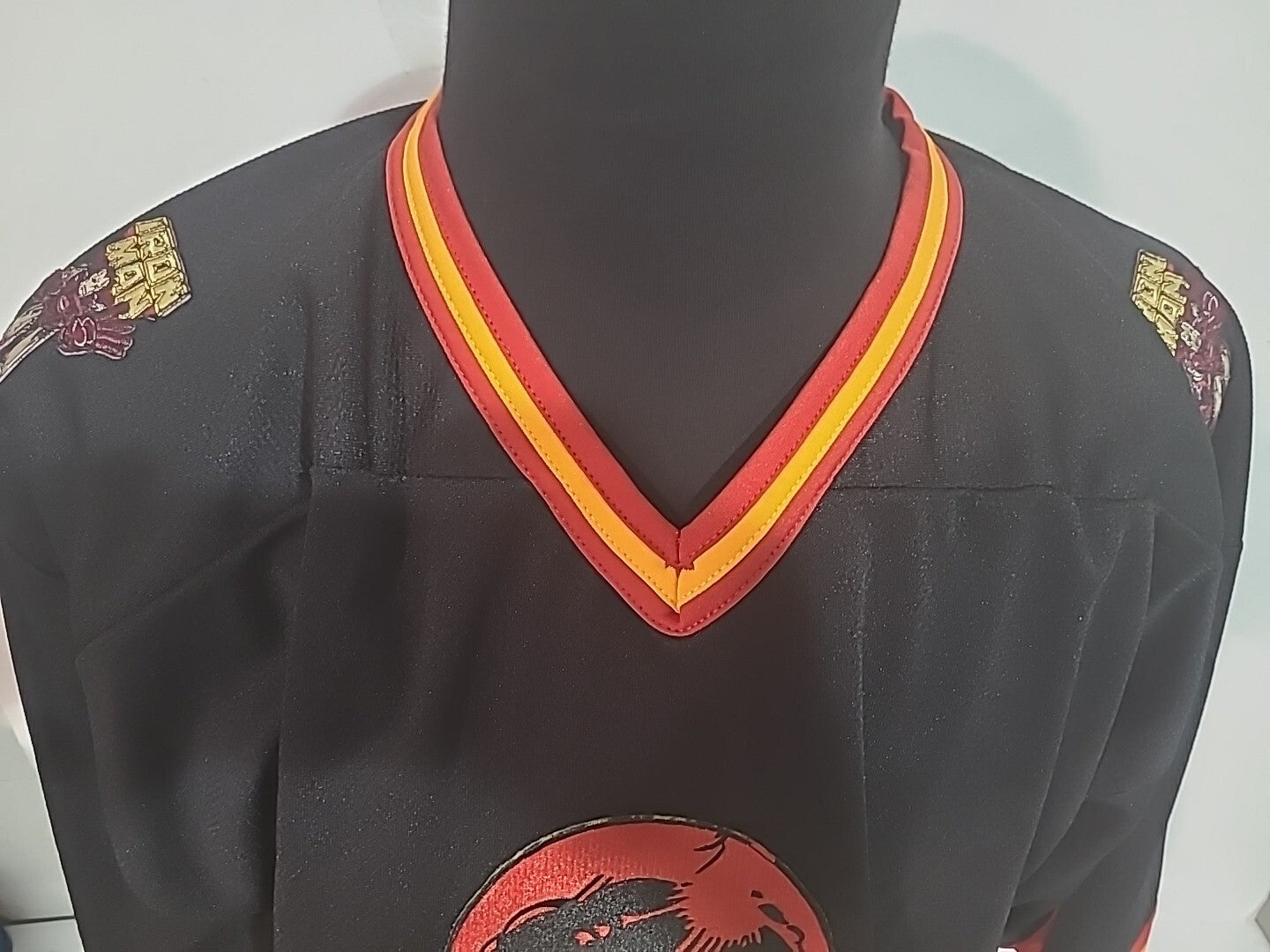 Marvel Iron-Man  Pro Model Mens Hockey Jersey -Available in sm to 3x