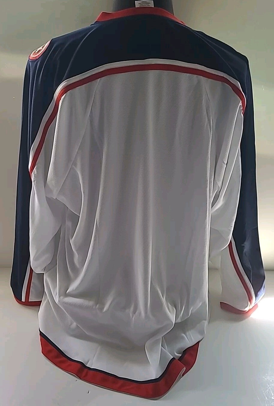 Marvel Captain America Logo Pro Model Mens Hockey Jersey -Available sm to 3x New