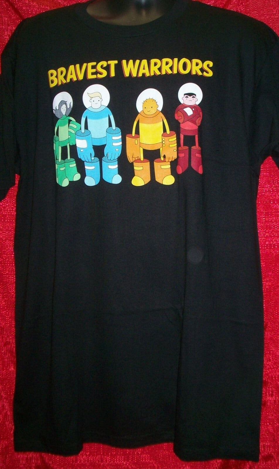 Bravest Warriors XL Unisex Adult T-Shirt