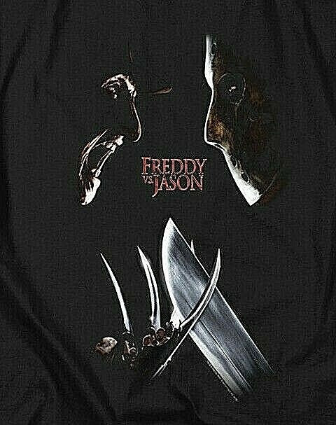 Freddy vs. Jason "Face Off"  Mens T-shirt -Available Sm to 6x