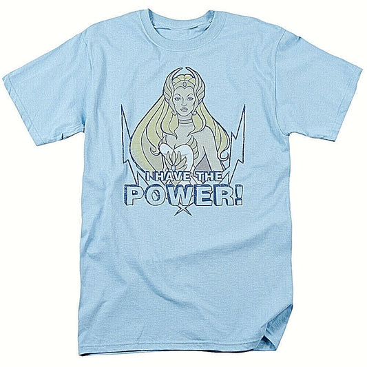 She-Ra, 'I Have The Power" Adult Mens Unisex T-Shirt, Available Sm to 3x -New