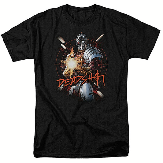 DC, Deadshot "Super Villain Assassin" Mens Unisex T-Shirt Available Sm to 5x