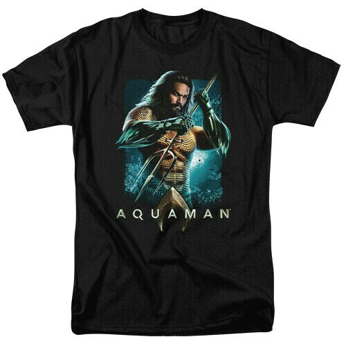 Aquaman, Justice League Jason Mamoa Mens Unisex T-Shirt -Available in Sm to 5x