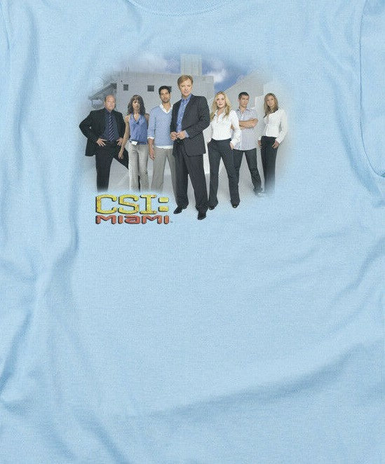 C.S.I. Miami TV Series Cast Mens Unisex T-Shirt. Available Sm to 3x