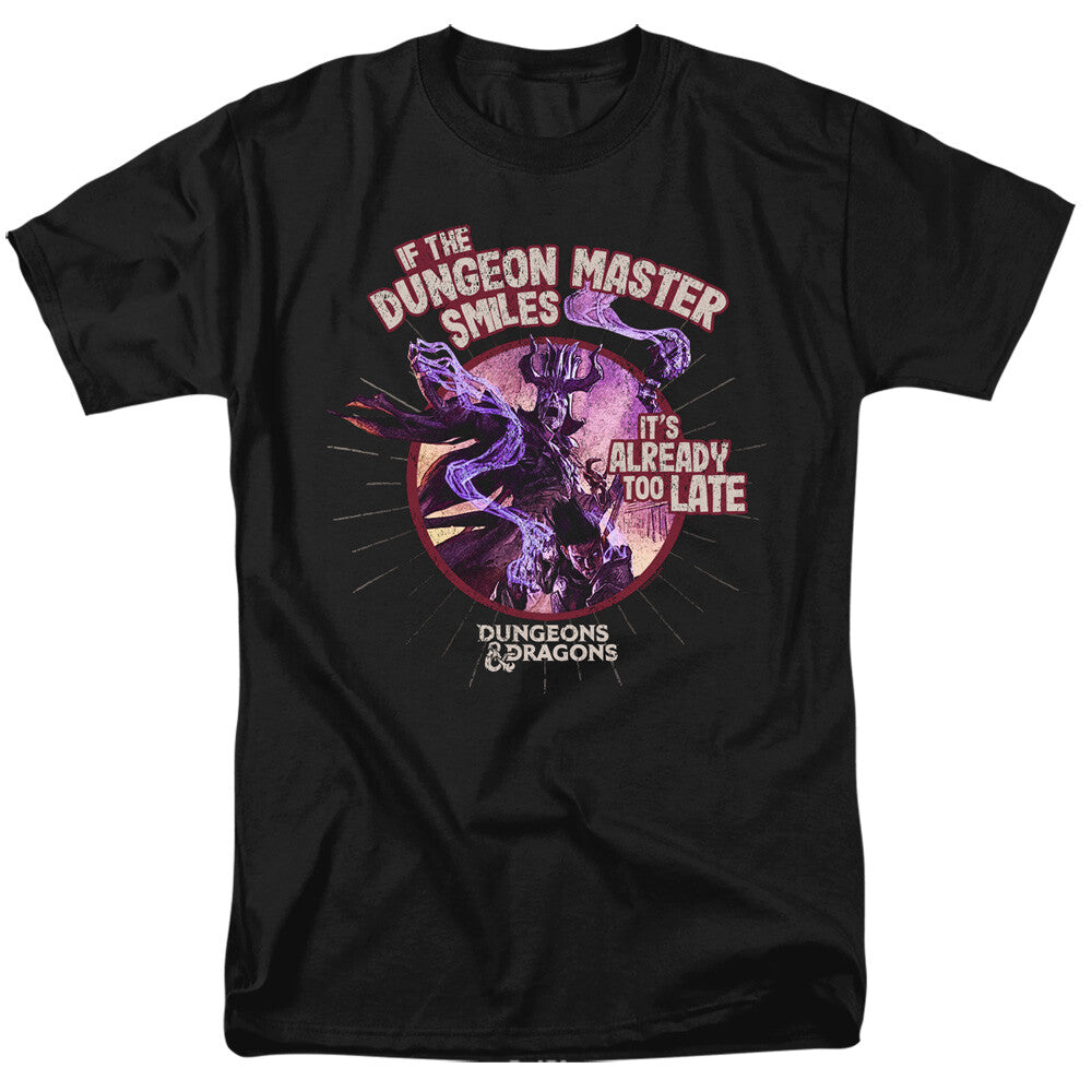 Dungeons & Dragons "Dungeon Master Smiles" Men Unisex T-Shirt Available Sm to 5x