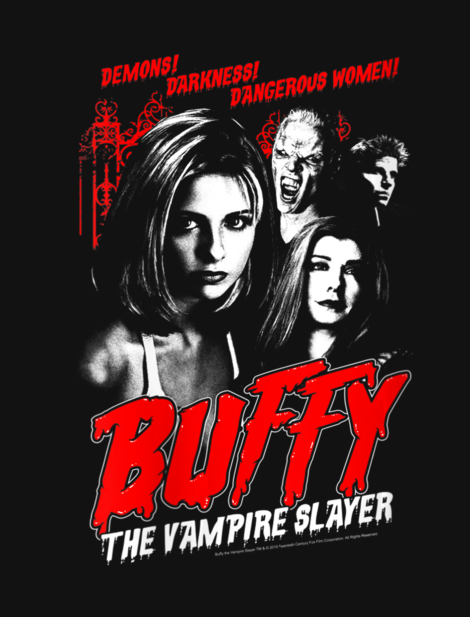 Buffy the Vampire Slayer "Musical"  Mens Unises T-Shirt -Available Sm to 3x