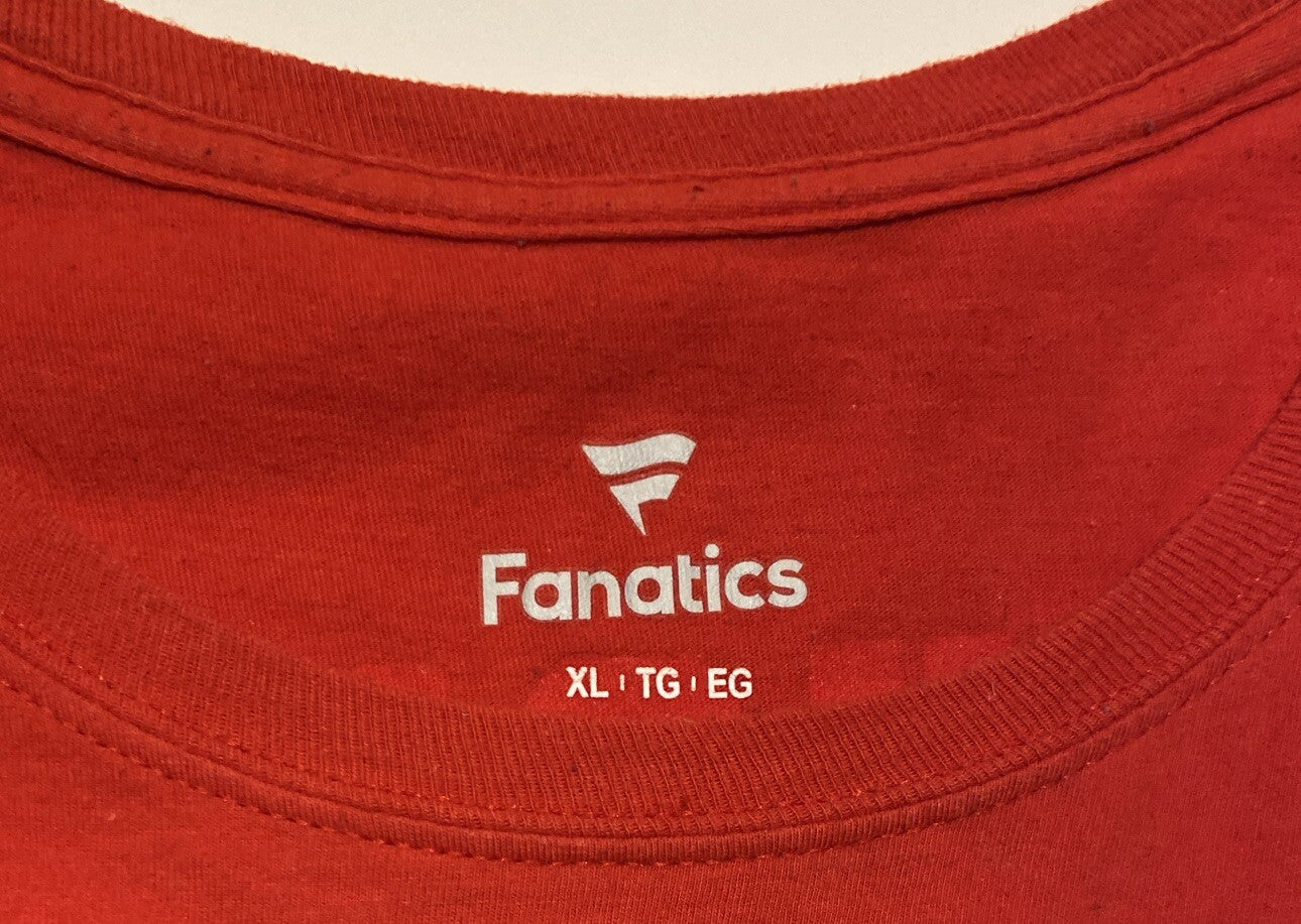 Kansas City Chiefs #12 Patrick Mahomes Mens Unisex x-Large T-shirt by Fanactic