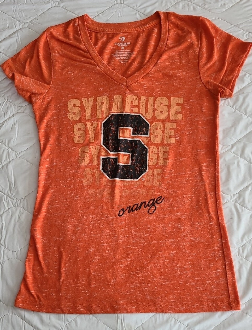 NCAA  Syracuse "Orange" Womens Medium T-Shirt by Colosseum
