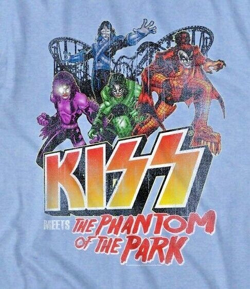 KISS "Phantom of the Park " Mens Unisex T-Shirt -Available in Sm to 2x