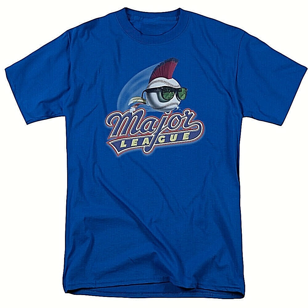 Major League Movie Logo (Cleveland Indians) Mens T-Shirt, Available Sm to 5x