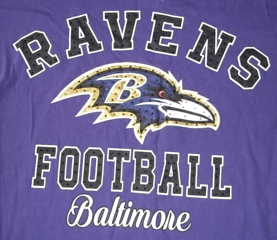 NFL Baltimore Ravens Womens Small Long-Sleeve T-Shirt - NEW