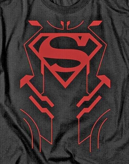 DC Superboy "Uniform Shield Logo" Mens Unisex T-shirt -Available Sm to 6x