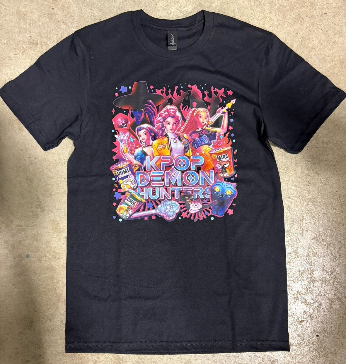 Kpop Demon Hunters Men Unisex T-shirt -Available Sm to 2x -New