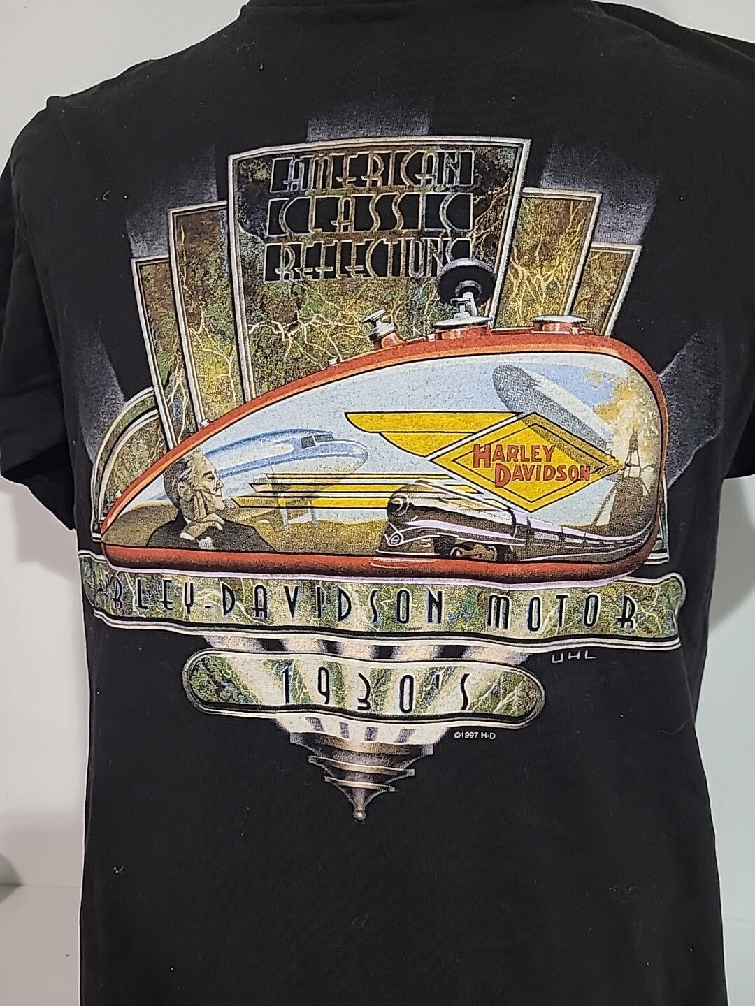 Harley-Davidson "Lake Shore" Waukegan, IL. Mens Large T-Shirt -new