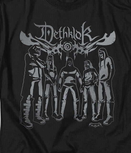 Metalocalypse, "Dethklok Band Mens Adult Unisex T-Shirt, Available Sm to 6x -new