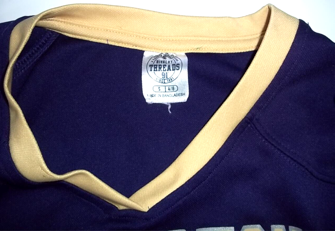 University of Washington Huskies Women Jersey T-Shirt - Size Small 4/6
