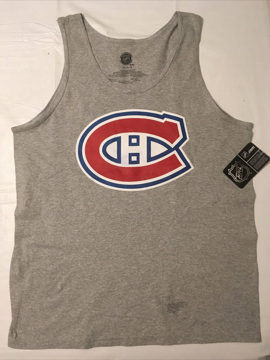 Montreal Canadiens Mens Large Unisex Tank Top T-shirt by Mad Engine -New