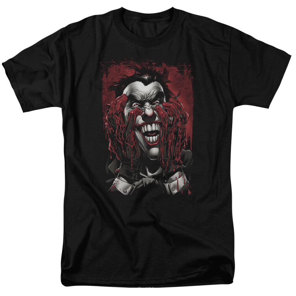 DC Comics, The Joker "Blood on His Hands" Mens Unisex T-Shirt -Available Sm   5x