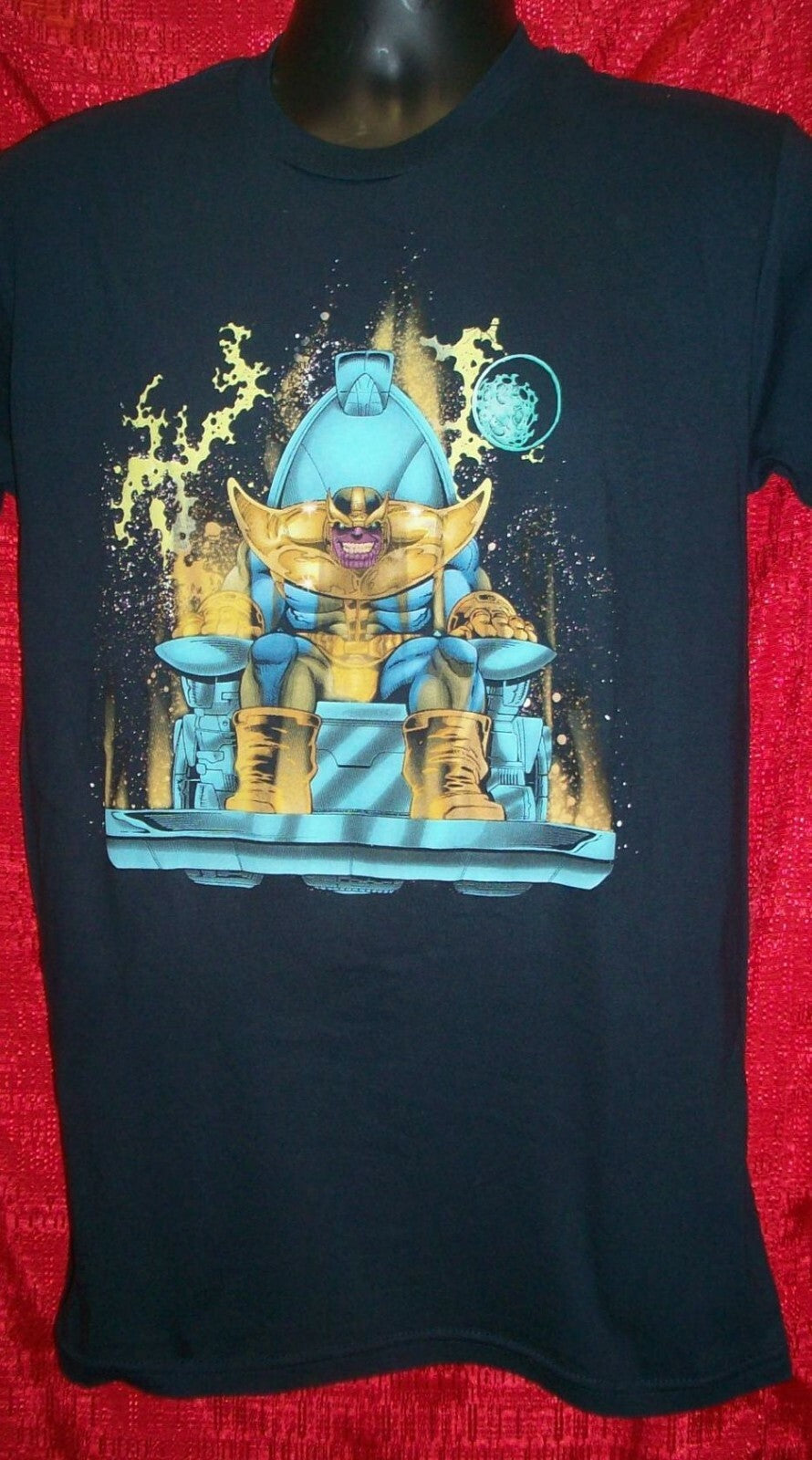Marvel Comics, Thanos Mens Small Unisex Adult T-Shirt  -new