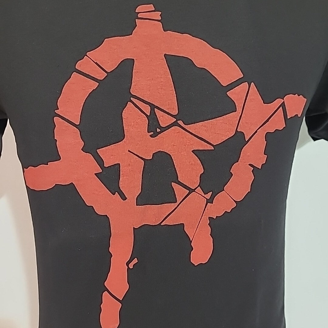 Anarchy "A" Logo Mens Adult Unisex T-shirt -Available Sm to 2x -new
