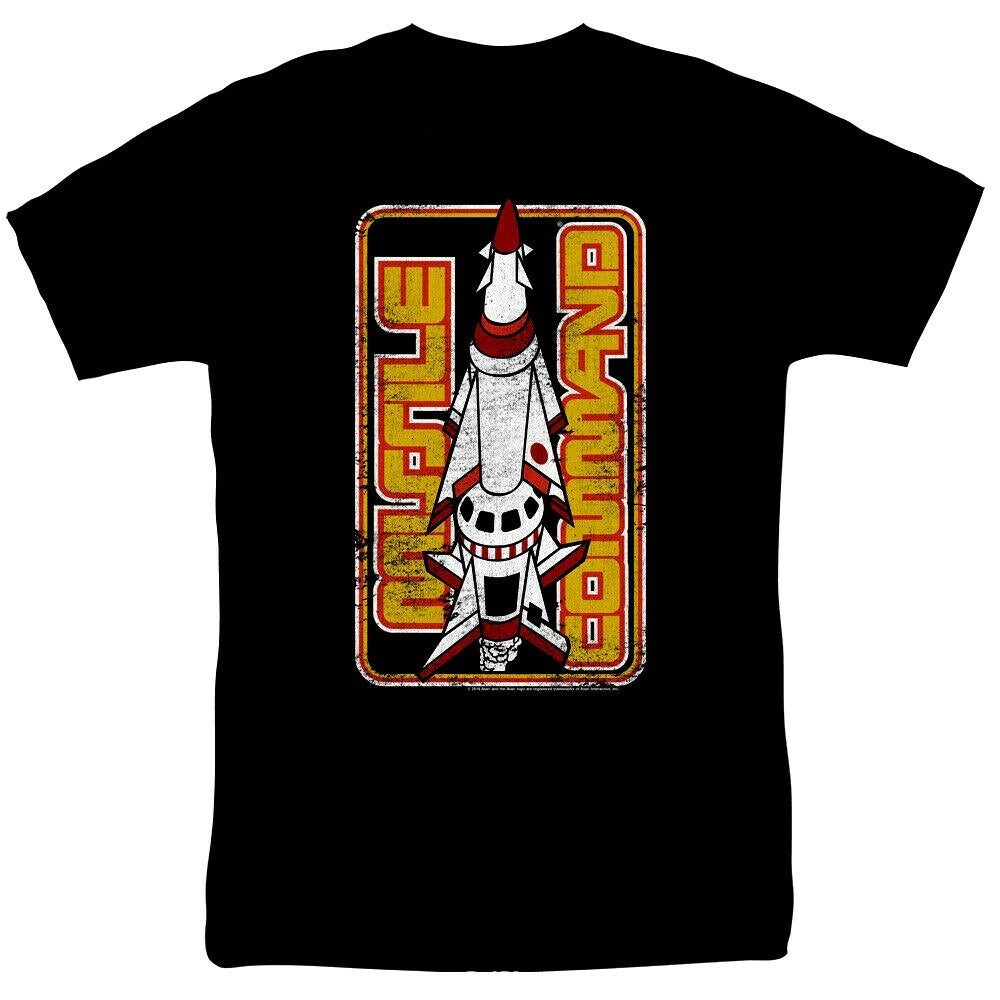 Atari Games "Missile Command" Mens Unisex T-shirt -Available in Sm to 3x -new