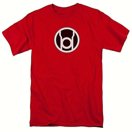 Green Lantern "Red Lantern Logo" Mens Unisex T-Shirt, Order Sm to 5x