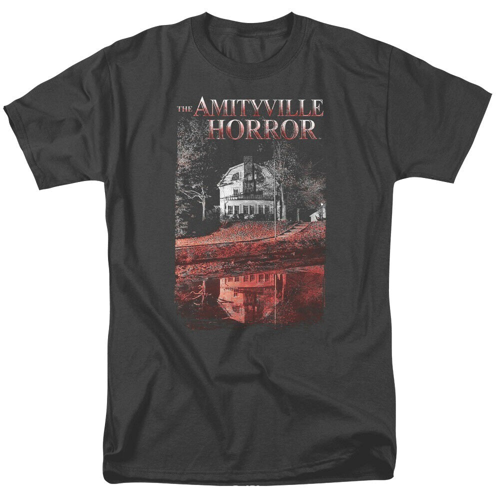 Amityville Horror Movie Poster Mens Unisex T-Shirt -Available in Sm to 5x -New