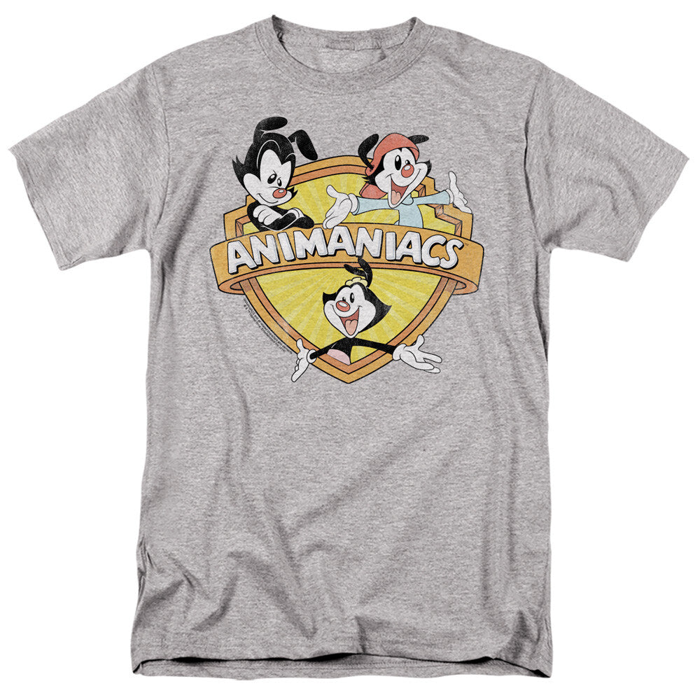 Animaniacs Classic Distressed Logo Adult Unisex T-shirt -Available Sm to 5x