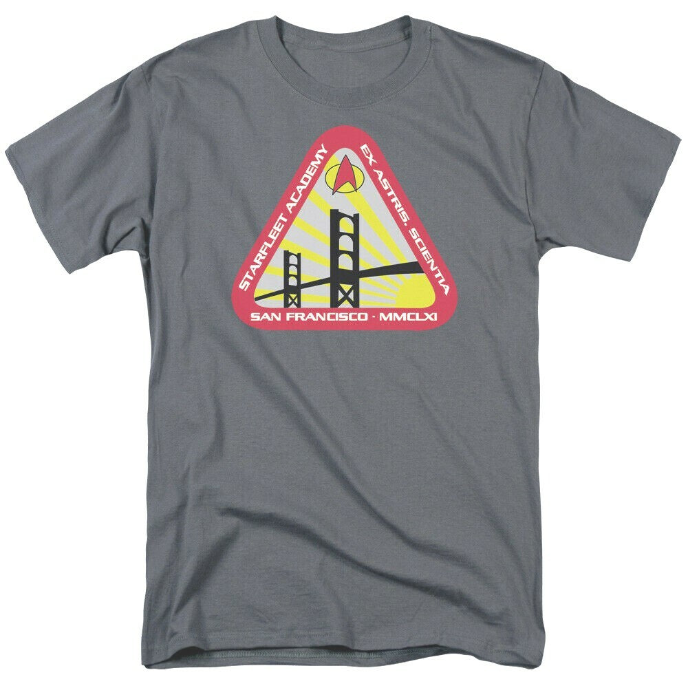 Star Trek TOS:  Starfleet Acadamy Logo Mens Unisex T-Shirt - Available Sm to 5x