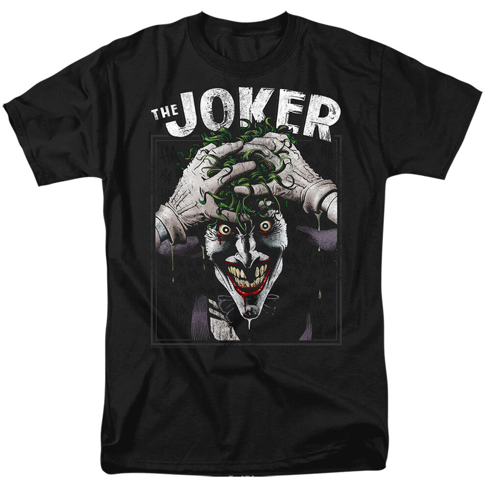 Batman "Crazed Joker"  Mens Unisex T-Shirt -Available Sm to 5x -new