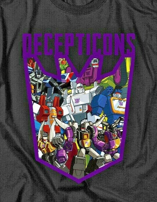 Transformers "Decepticon Collage" Mens T-Shirt -Available Sm to 4x
