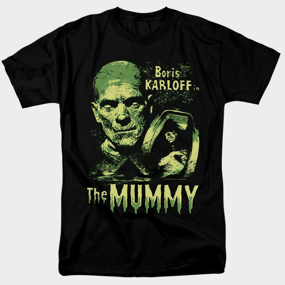 The Mummy (Boris Karloff) Movie Poster Mens Unisex T-Shirt -Available Sm to 3x