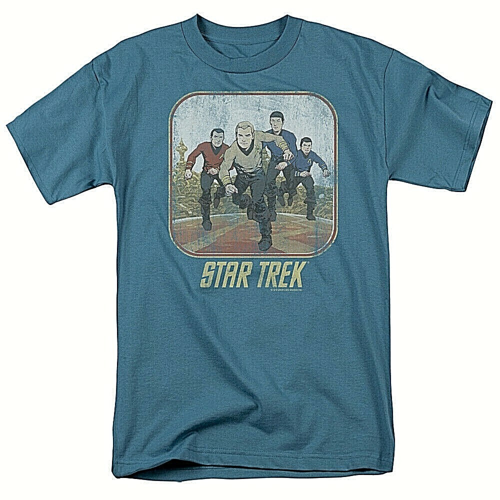 Star Trek Animated Series "Opening" Mens Unisex T-Shirt -Available sm or 5x