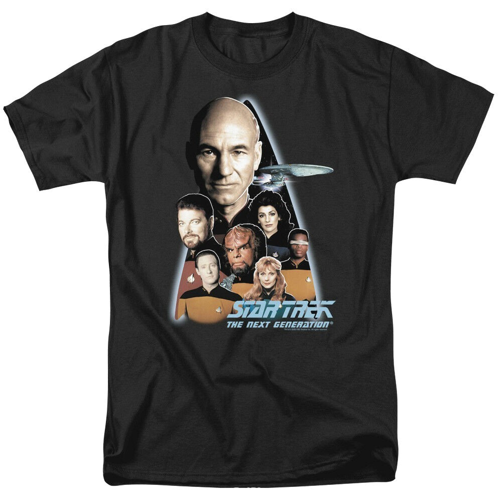 Star Trek: The Next Generation Cast Adult Unisex T-Shirt - Available Sm to 5x