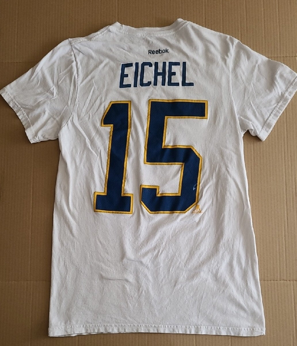 NHL Buffalo Sabres Reebok #15 Jack Eichel Men Small T-shirt