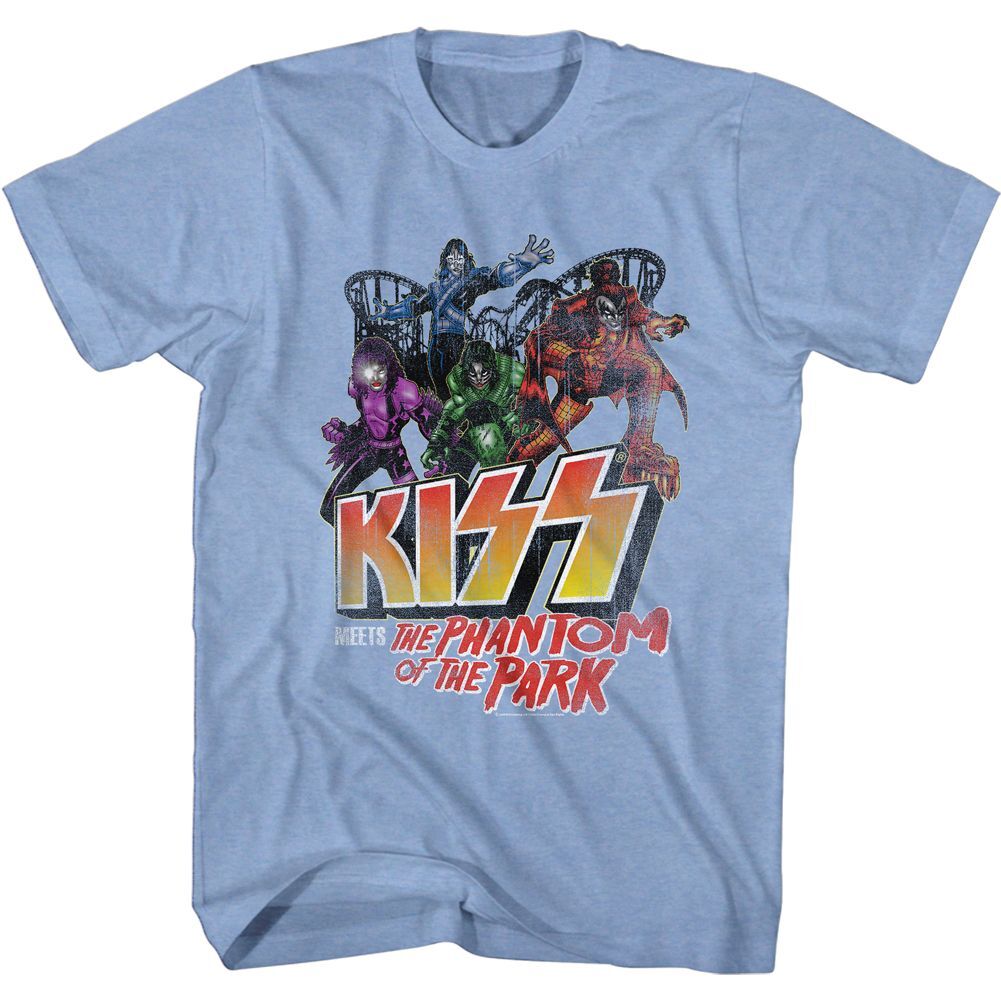 KISS "Phantom of the Park " Mens Unisex T-Shirt -Available in Sm to 2x