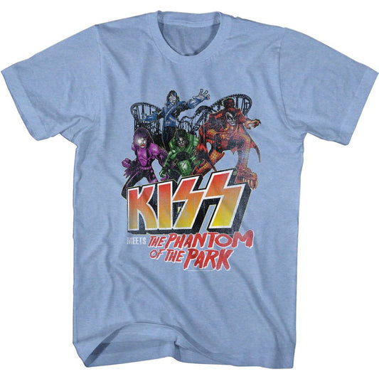 KISS "Phantom of the Park " Mens Unisex T-Shirt -Available in Sm to 2x