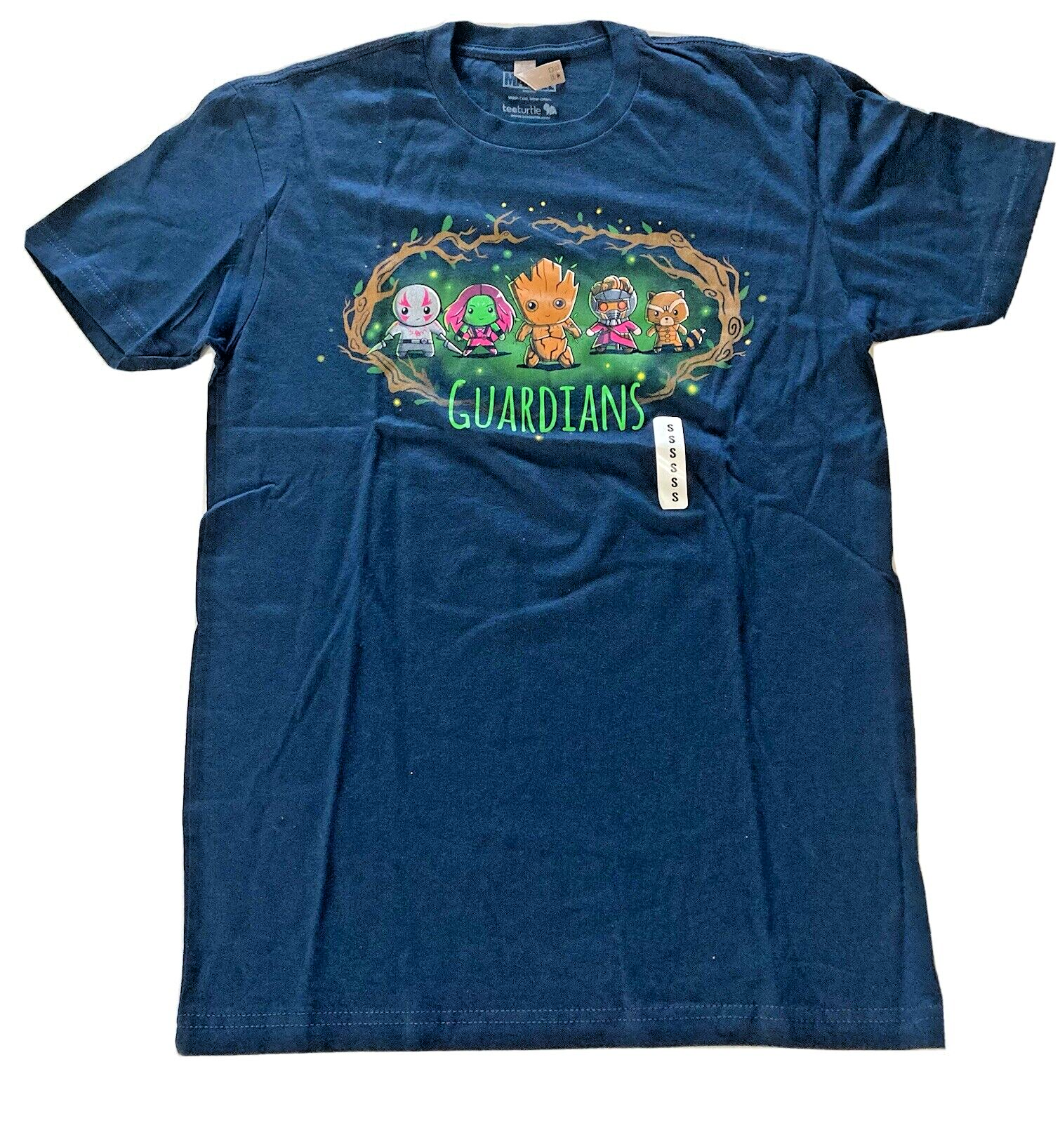 Marvel Comics "Kawaii" Guardians of the Galaxy Men's Adult Small Unisex T-Shirt