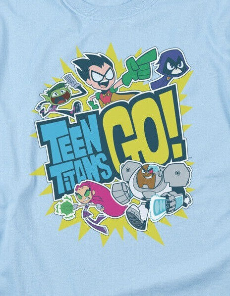 Teen Titans Go! Mens Unisex T-Shirt, Available in Sm to 3x -New
