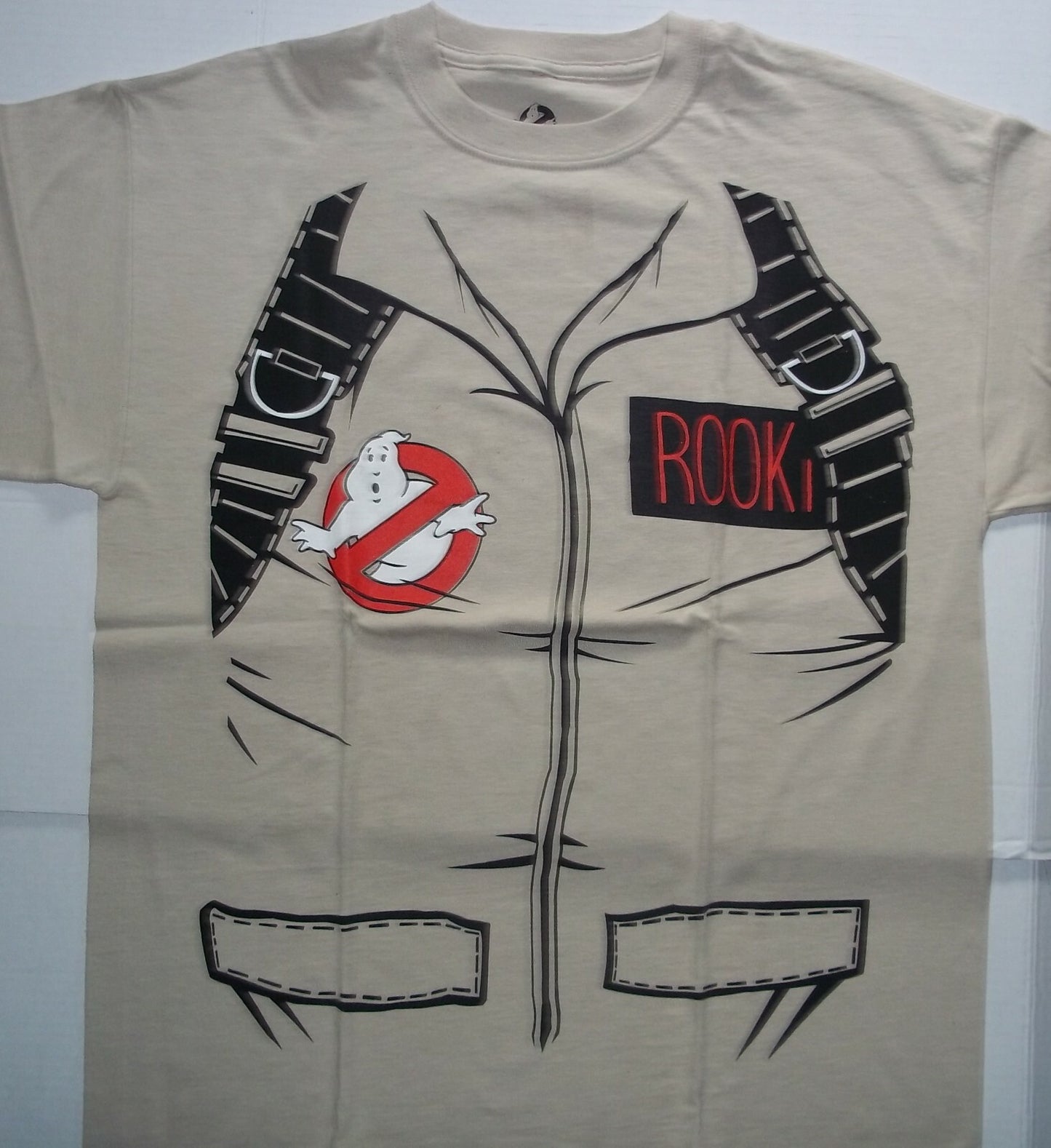 Ghostbusters  Video Game Rookie Lg. Mens Unisex T-Shirt - NOS 