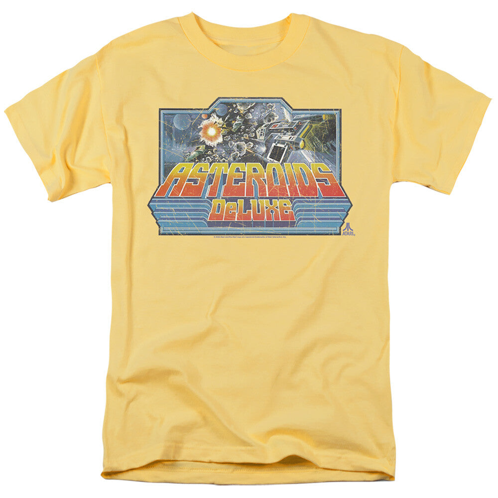 Atari Games, "Asteroids Deluxe" Mens Unisex T-shirt -Available in Sm to 3x -new