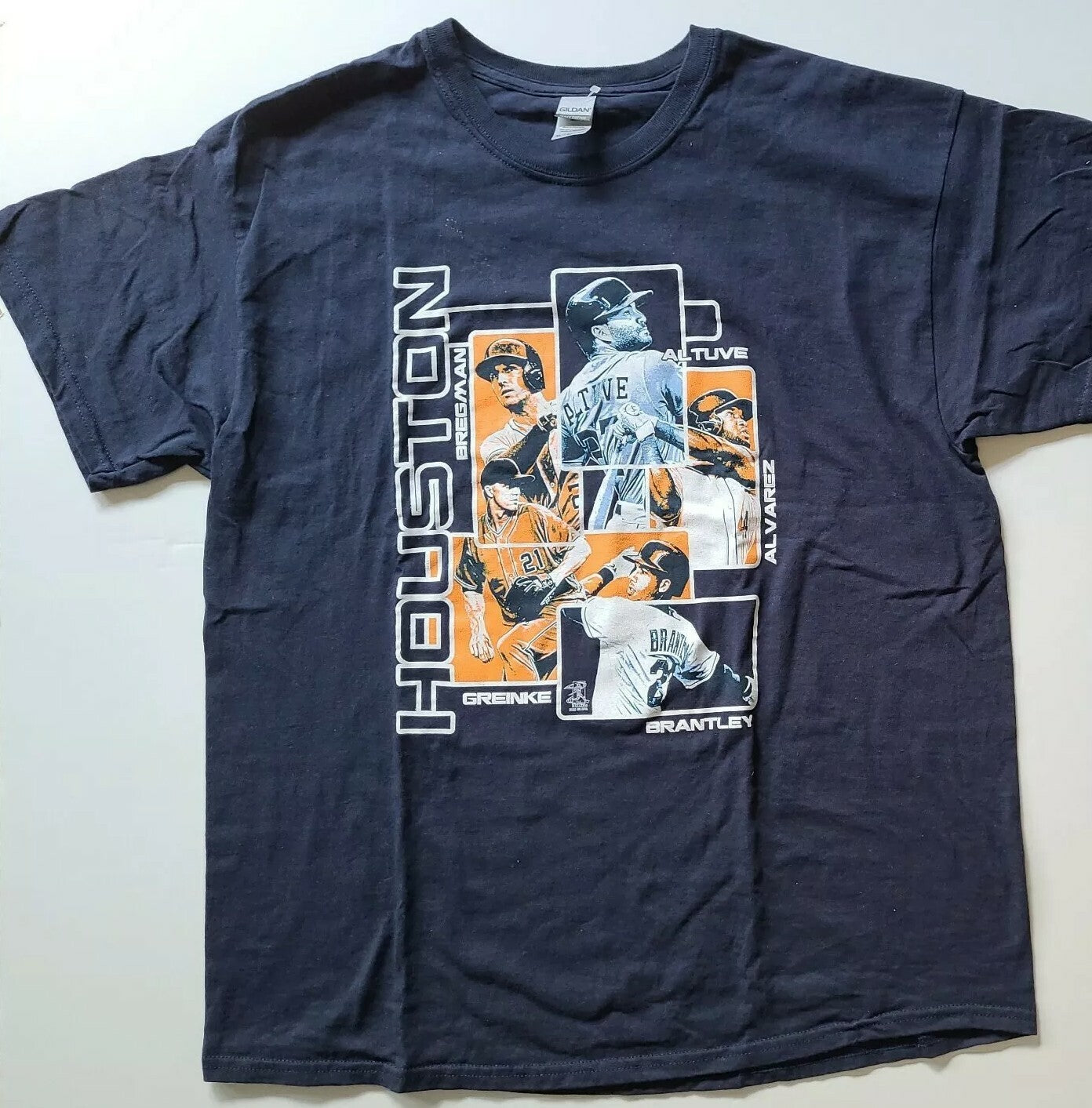 Houston Astros "2021 Team Superstars" Mens x-Large Unisex T-shirt -new