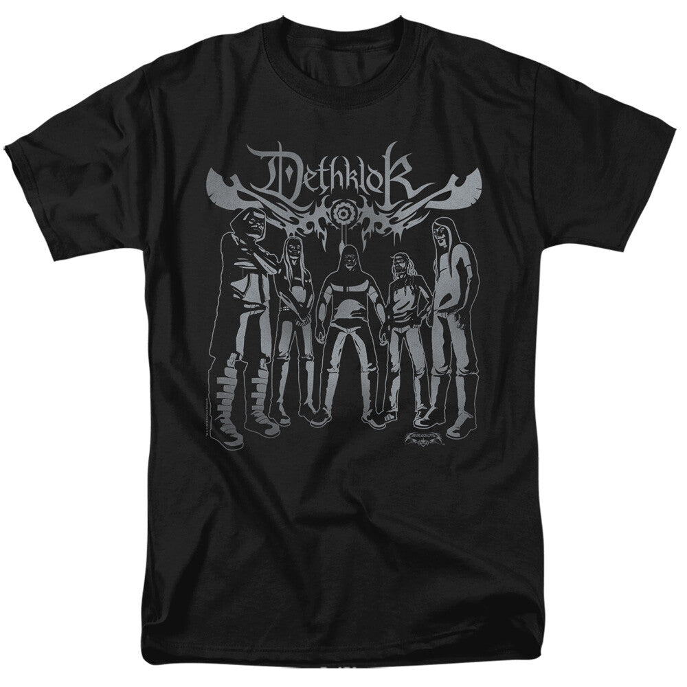 Metalocalypse, "Dethklok Band Mens Adult Unisex T-Shirt, Available Sm to 6x -new