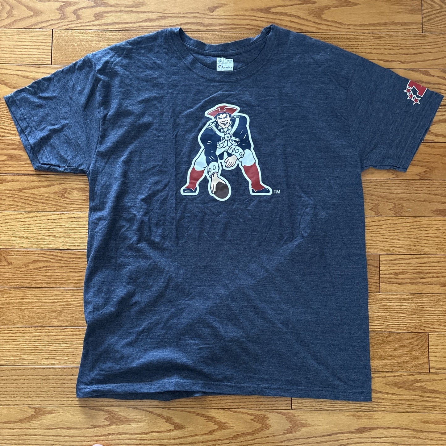 New England Patriots Mens 3x Unisex T-Shirt by Fanatics -New Old Stock