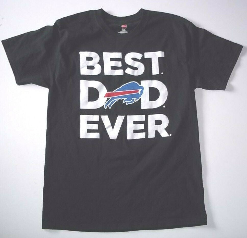 NFL Buffalo Bills" Best Dad Ever" Men Medium Unisex T-Shirt - Gently Used
