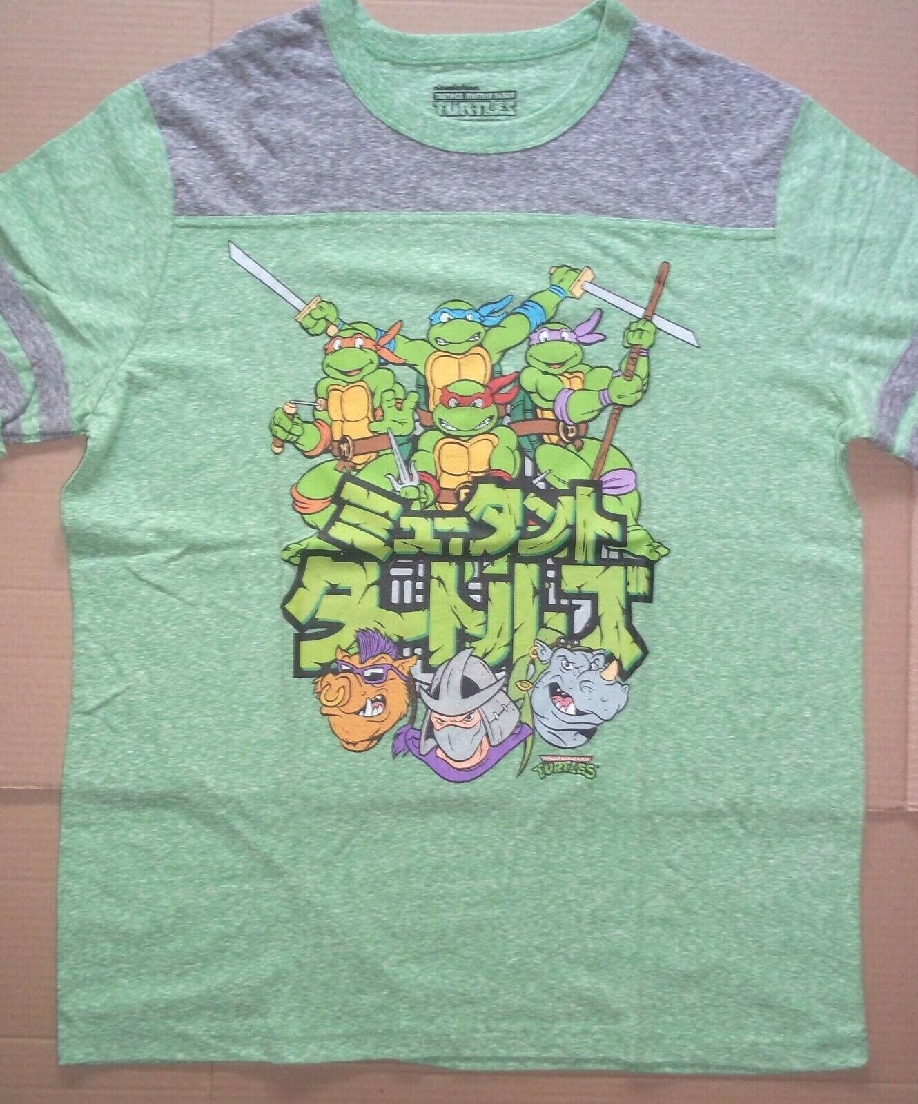 Teenage Mutant Ninja Turtles Japanese Men's Unisex T-Shirt - Available L & XL