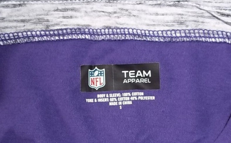 NFL Baltimore Ravens Womens Small Long-Sleeve T-Shirt - NEW
